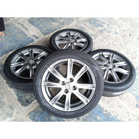 Jual Velg Mobil Bekas Ori Copotan Yaris Ring Lubang Baut X Plus