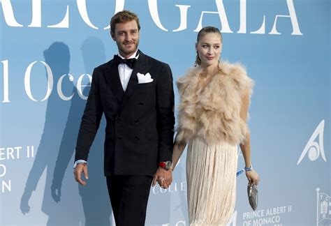 Photo Pierre Casiraghi Et Sa Femme Beatrice Borromeo Lors De La Me