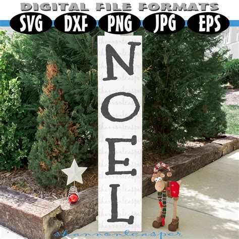 Christmas Porch Wood Sign Svg