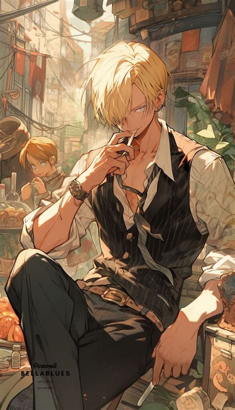 Sanji From One Piece Fire In His Soul And Passion On His Plate In 2023