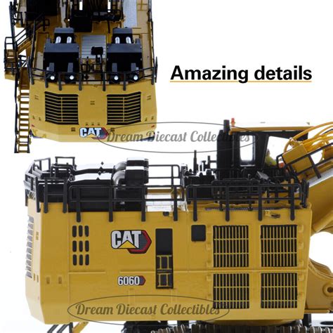 1 87 Cat Caterpillar 6060 Fs Hydraulic Mining Front Shovel Diecast Masters 85650 Ebay