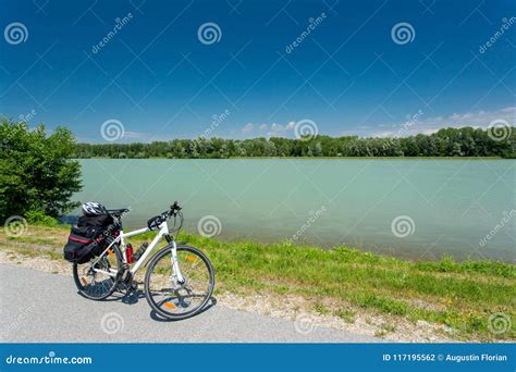 Danube Cycle Path / Trail / Route Stock Photo - Image of austria, friendly: 117195562