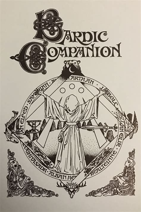 Bardic Companion By The Order Of Bards Ovates And Druids Goodreads