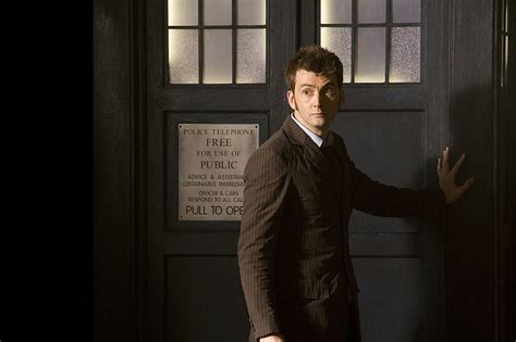 HD wallpaper: David Tennant, Doctor Who, tardis, Tenth Doctor | Wallpaper Flare