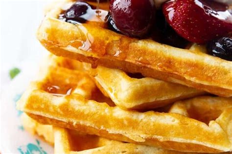 Classic Homemade Belgian Waffle Recipe The Kitchen Magpie