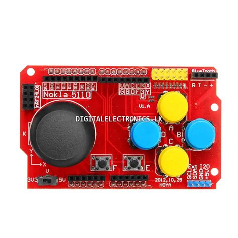 Joystick Shield Digitalelectronics Lk