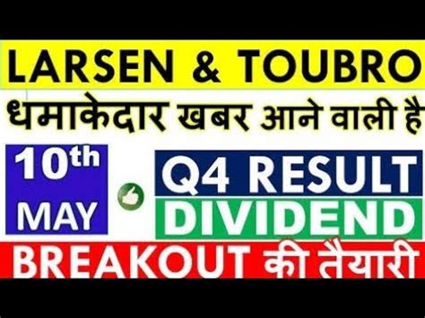 Larsen And Toubro Share Q Result Out Larsen And Toubro Share Q