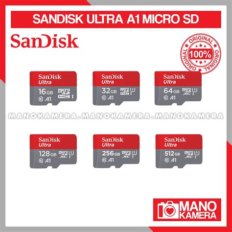 Jual Micro Sd Gb Gb Gb Sandisk Ultra A Mbps Mbpsclass