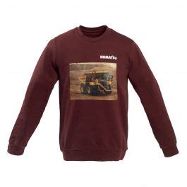 Teenager Sweater Burgundy Komatsu Merchandise Shop Official