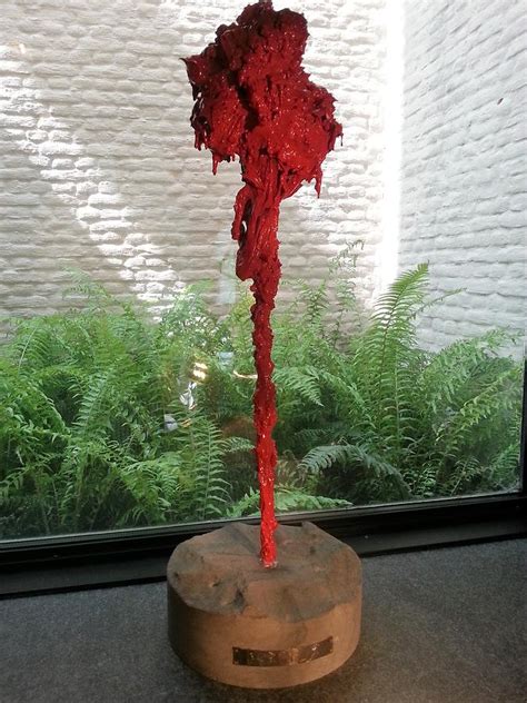 Blood Explosion Sculpture by Irinel Bordeus - Fine Art America