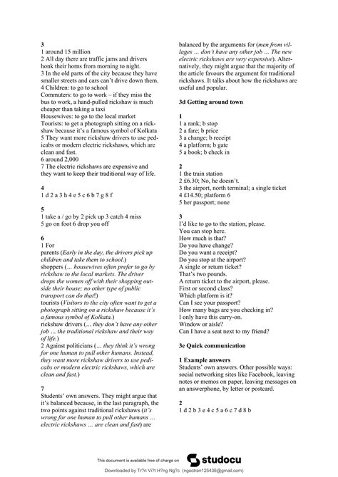 dap an sach tieng anh anh van life a2-b1 | PDF