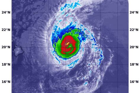 Category three Hurricane Norman expands its area of strength