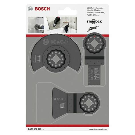 Bosch Zubeh R Set Fliesen Stk Tlg Bauhaus