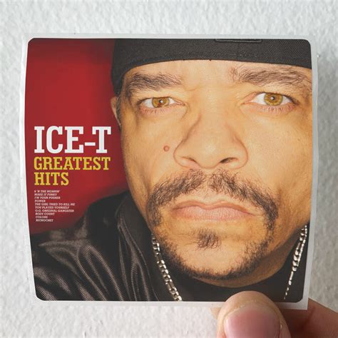 Ice T Greatest Hits The Evidence Album Cover Sticker