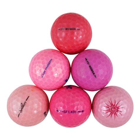 Premium Pink Mix used golf balls