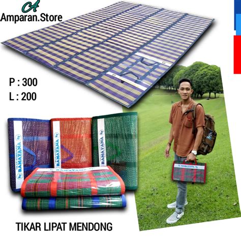 Jual Tikar Lipat Piknik Karpet Mendong X Shopee Indonesia