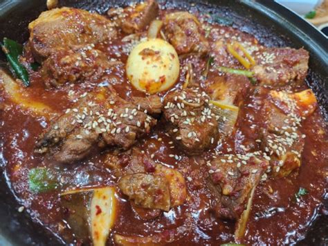 울산 동구 일산지 정안정 굉장히 부드러운 돼지갈비찜 소갈비찜 맛집 가족들과 외식하기 좋은 곳 네이버 블로그