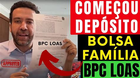 AGORA É OFICIAL SAIU 1 PARCELA DO BOLSA FAMÍLIA PARA BPC LOAS NOTÍCIA