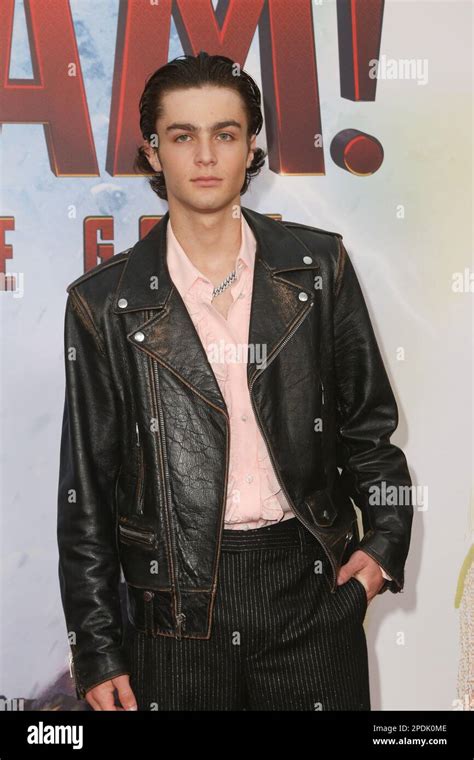 Los Angeles Usa 15th Mar 2023 Avi Angel At Shazam Fury Of The Gods Premiere Held At The