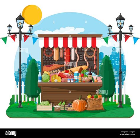 Outdoor stall Cut Out Stock Images & Pictures - Alamy