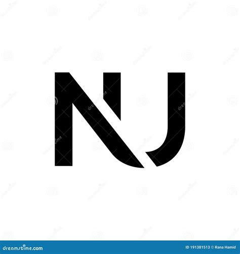 Initial Letter NU Logo Design Vector Template. Creative Abstract NU ...