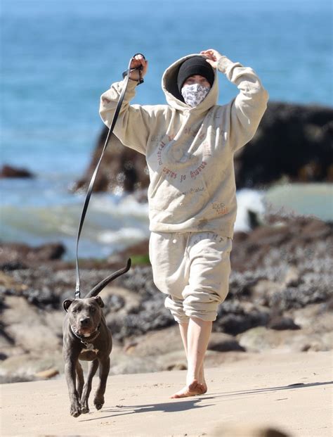 Billie Eilish Beach In Malibu 02212021 • Celebmafia