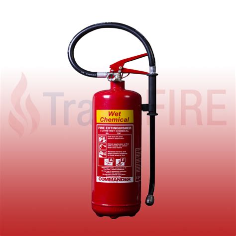 Commander Wc Ex3 3ltr Wet Chemical F Class Fire Extinguisher Wc Ex3