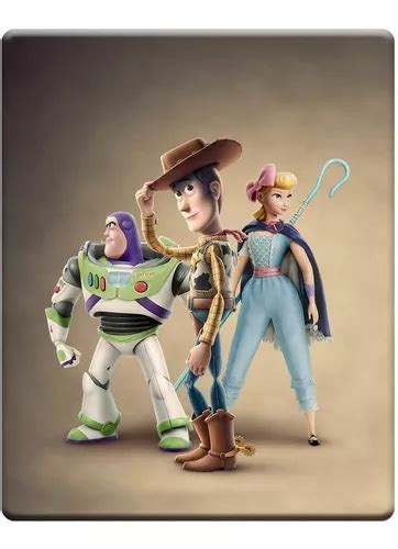 Toy Story 4 Animación Bluray Dvd Steelbook Nuevo