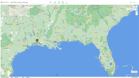Lake Charles Louisiana Map - United States
