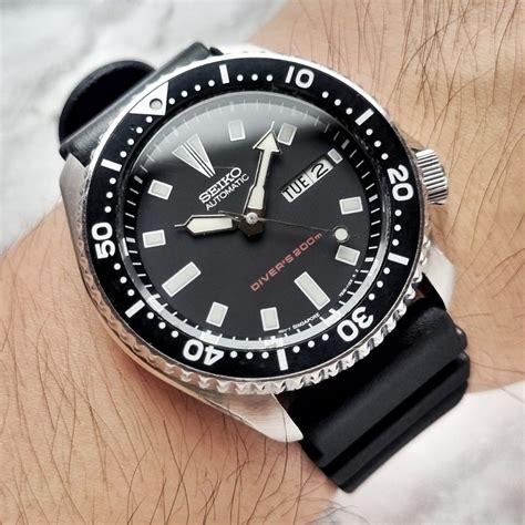 ORIGINAL SEIKO Diver Skx173 Singapore Dial Super Rare Jam Tangan Pria