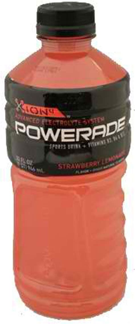 Powerade Strawberry Lemonade 15 32oz Sports Drinks Grocery And Gourmet Food