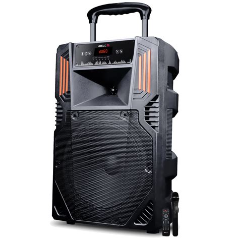 Ibell Ty Inch W Multimedia Portable Trolley Speaker With Pa