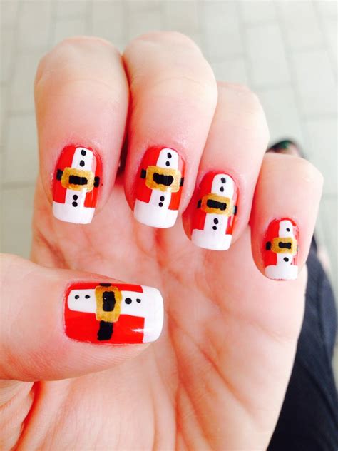 The:Holy:Grail:of:Nail - Rush job Christmas nails before going to the...