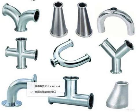 Stainless Steel T C End Dairy Fittings For Structure Pipe At Rs