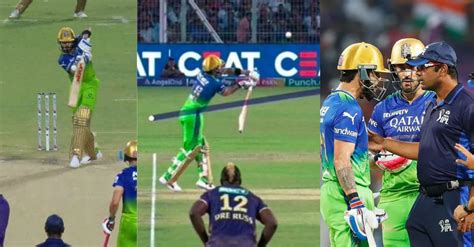 Ipl Heres Why Virat Kohlis Dismissal Against Kkr Wasnt Given A