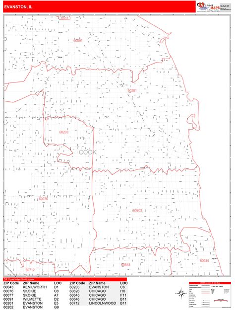 Evanston Zip Code Map Time Zone Map United States