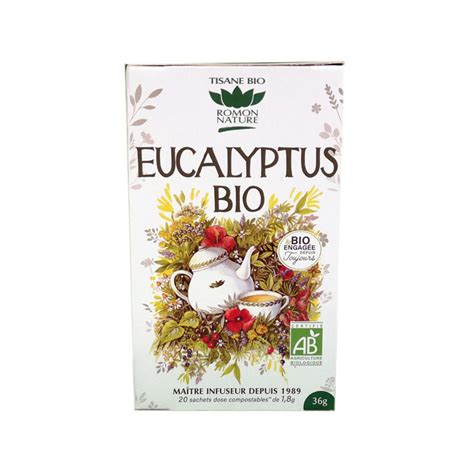 Tisane Eucalyptus Bio Sachets Romon Nature