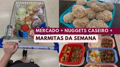 Vlog Rotina De Uma Interna Mercado Nuggets Caseiro