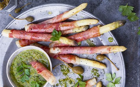 Asperges Des Sables Des Landes Igp Au Jambon Cru Recettes Gastronomico