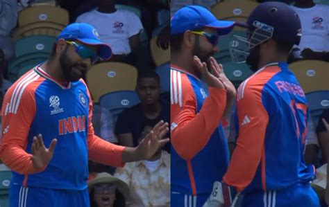 Watch Rohit Sharma Nonchalantly Asks Rishabh Pant To Calm Down After