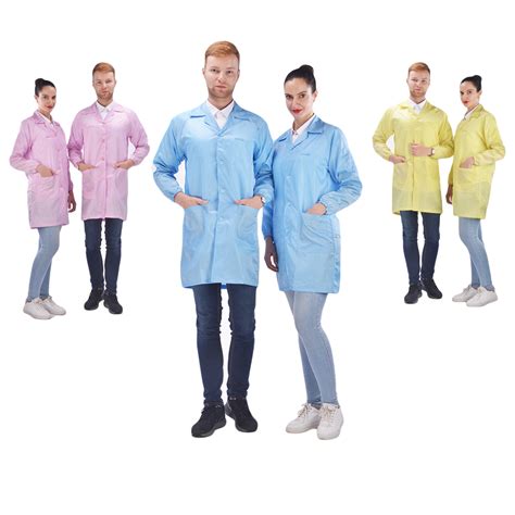 Customized Electronic Esd Safe Clothing For Factory Cleanroom Gown Esd