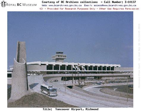 1977 Picture of the original airport....Vancouver International Airport ...