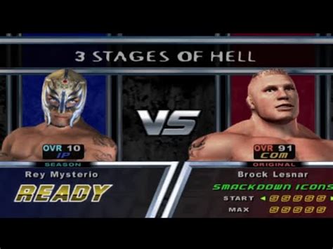 Wwe Smackdown Here Comes The Pain Rey Mysterio Vs Brock Lesnar YouTube