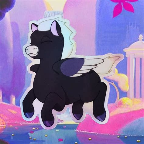 Peter Pegasus Sticker, Disney Fantasia Iridescent Sticker - Etsy