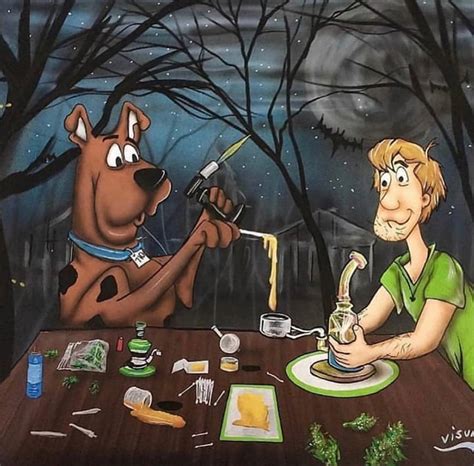 Cartoon Scooby Doo Weed