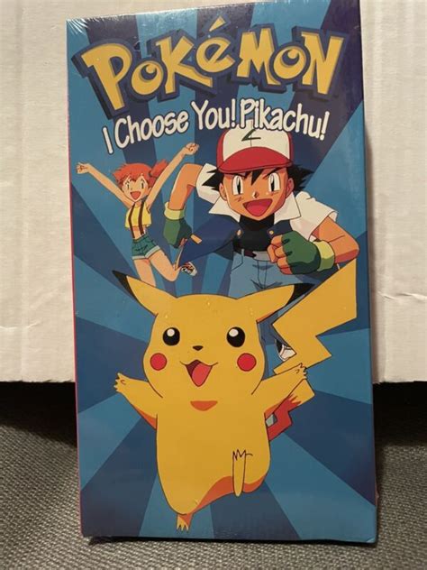 I Want My Vhs On Twitter Pokemon I Choose You Pikachu Vhs Sealed