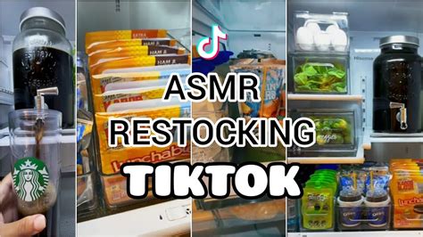 Satisfying Asmr 🤩 Random Restocks Around The Kitchen And Bathroom ♡ Tiktok Compilation Youtube