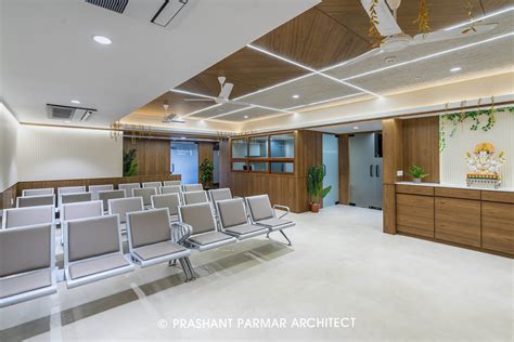 Modern Hospital Interior Design In Ahmedabad - Prashant Parmar Architect