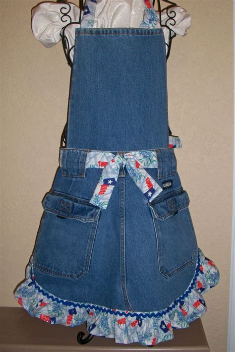 Recycled Jean Bibbed Apron Like This Item Jean Crafts Denim Crafts