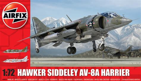 Airfix A04057 Hawker Siddeley AV 8A Harrier Interhobby